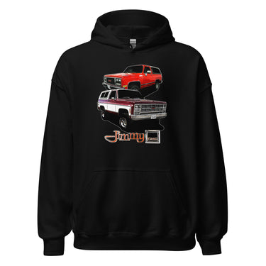 Square Body GMC Jimmy Sweatshirt in black